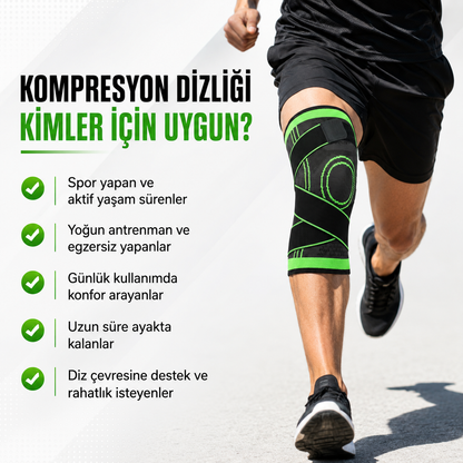 Profesyonel Diz Desteği Bandajı